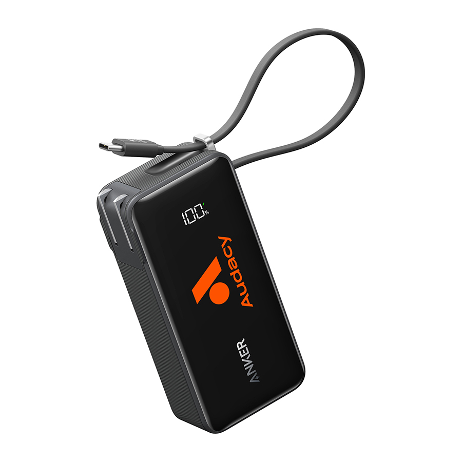Anker Power Bank (10K, Fusion, Built-In Cable) — JCL Promo