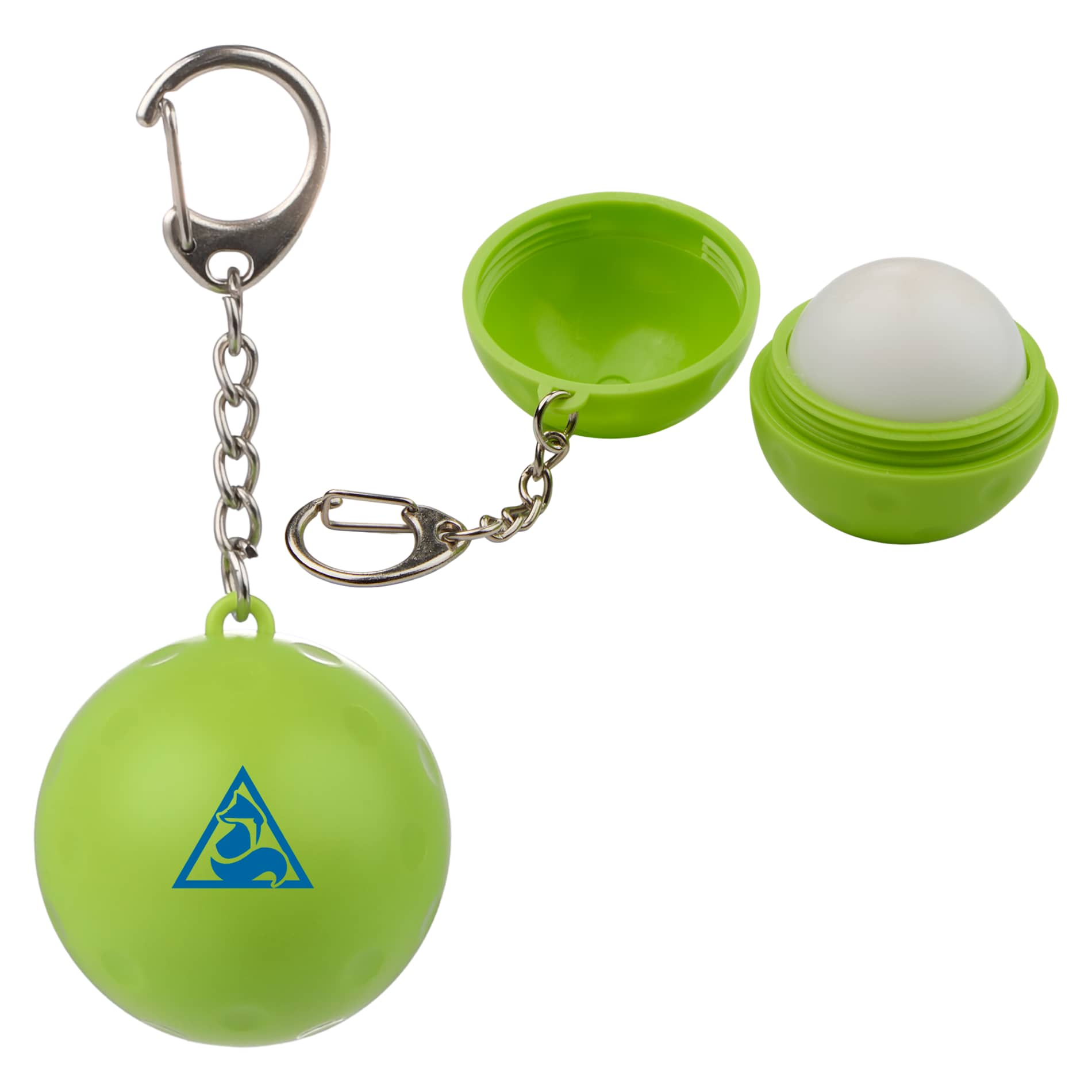 Pickleball SPF15 Lip Moisturizer Keychain — JCL Promo
