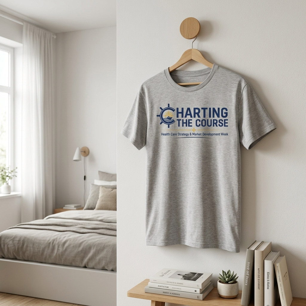 Gildan Heavy Cotton T-Shirt with Health Care Strategy and Market Development Week artwork